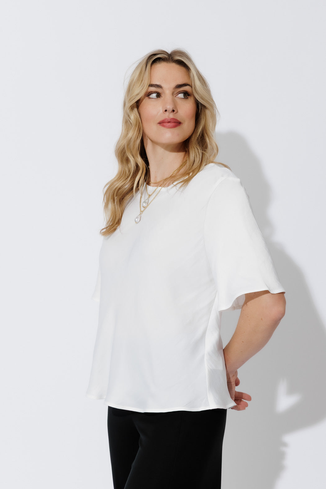 White Glow Bias T-Shirt