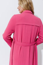 Pink Luxury Trench Coat