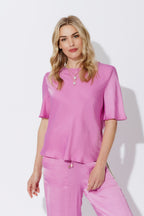 Pink Glow Bias T-Shirt