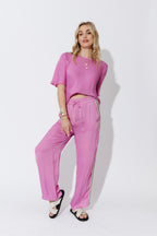 Pink Glow Bias T-Shirt