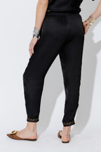Black Glow Pull On Pant