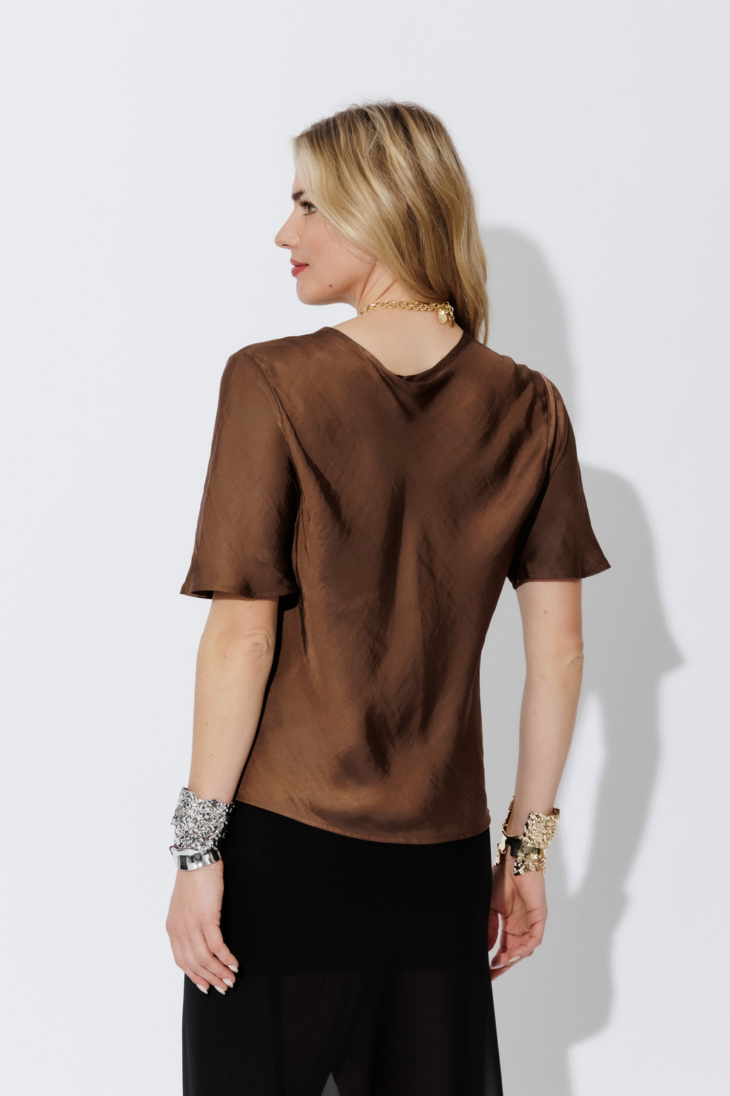 Chocolate Glow Bias T-Shirt
