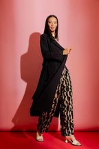 Black Euro Trench Coat