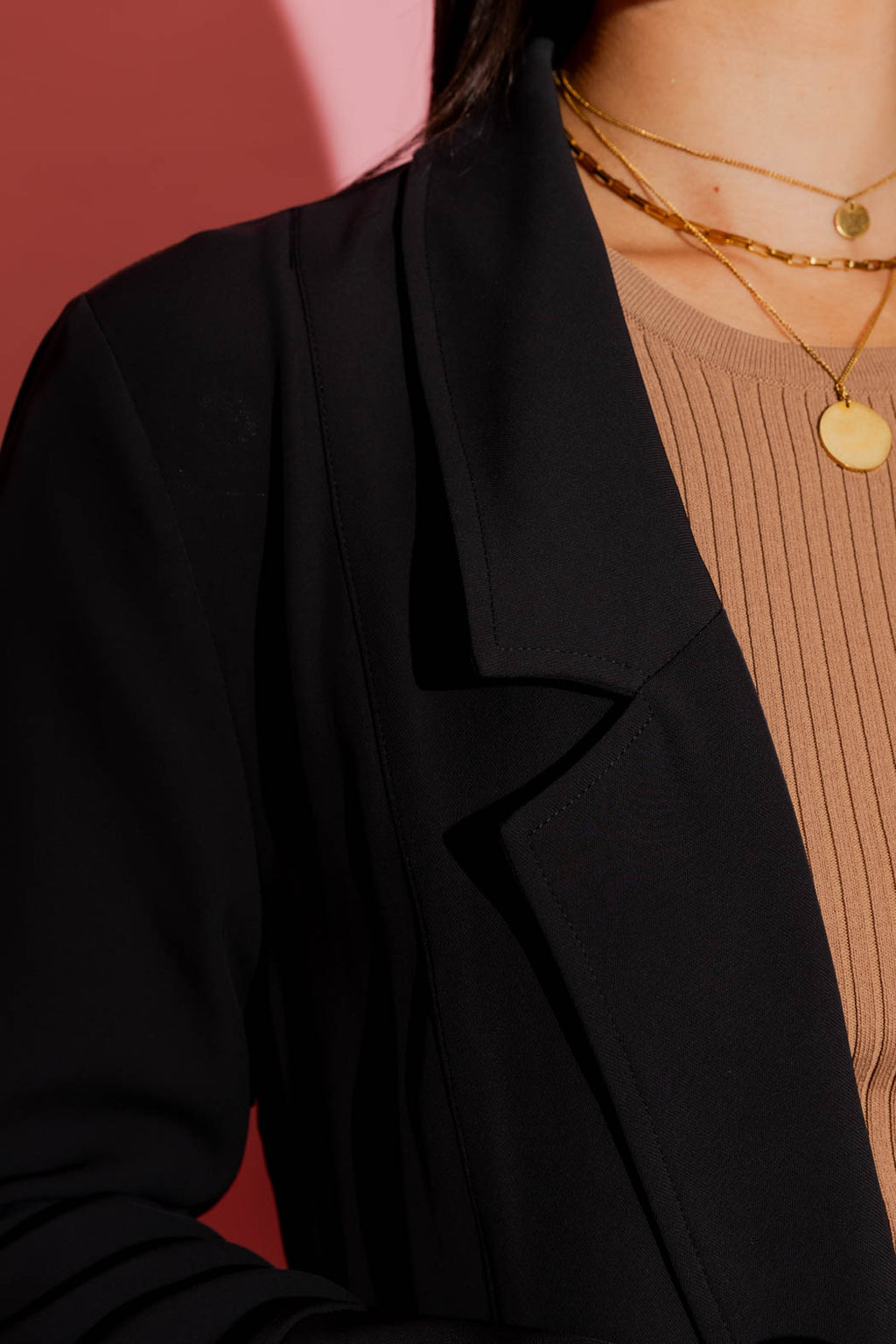 Black Euro Trench Coat