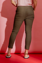 Taupe Slim Leg Cargo Pant