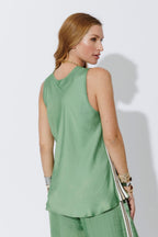 Green Glow Sports Cami