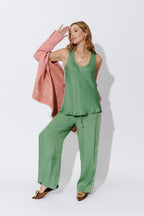 Green Glow Sports Cami