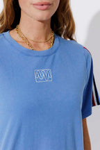 Cornflower Washed Cotton Sport Dress