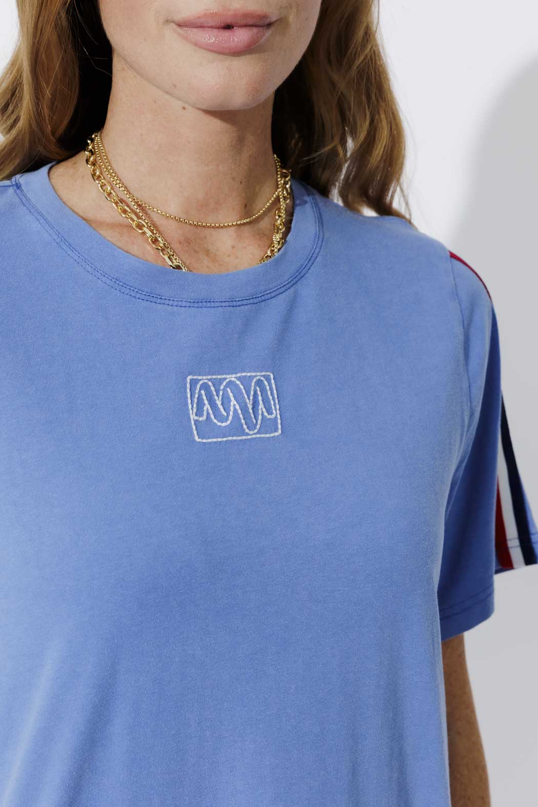 Cornflower Washed Cotton Sport Dress