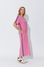 Pink Washed Cotton Sport Dress