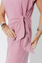 Vintage Pink Cotton Harlow Dress