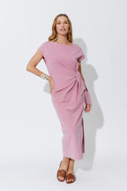 Vintage Pink Cotton Harlow Dress