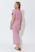 Vintage Pink Cotton Harlow Dress