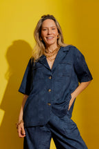 Dark Blue Casual Shirt Dark Blue