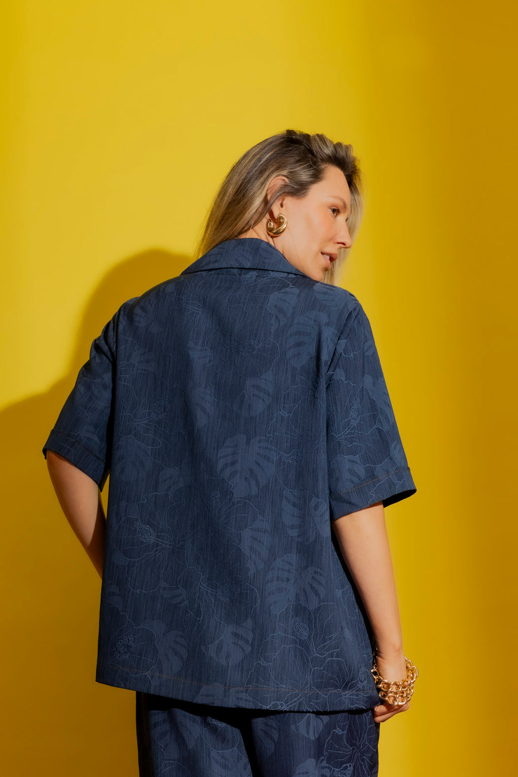Dark Blue Casual Shirt Dark Blue