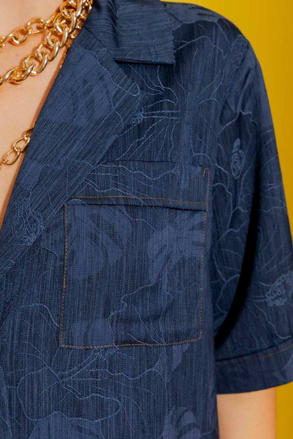 Dark Blue Casual Shirt Dark Blue