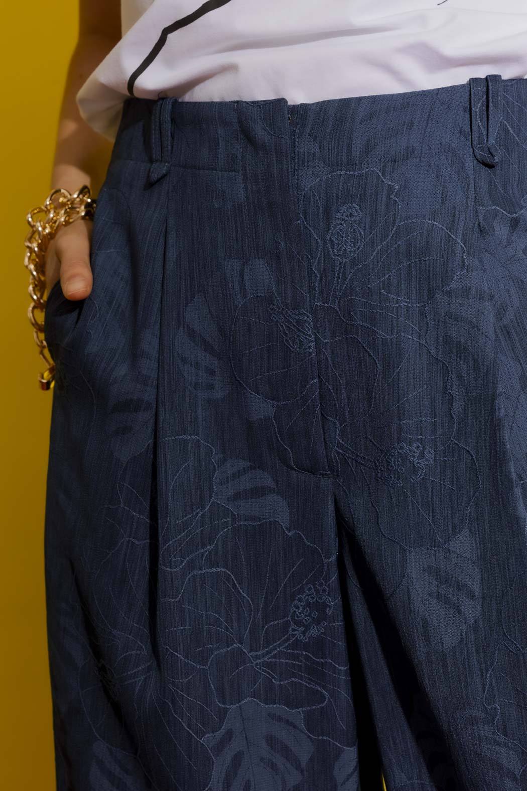 Dark Blue Barrell Pant Dark Blue