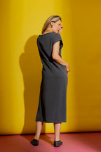 Charcoal Harlow Dress