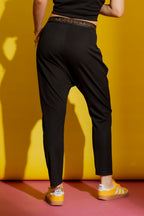 Black Side Stripe Pant