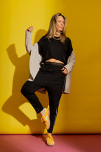 Black Side Stripe Tee