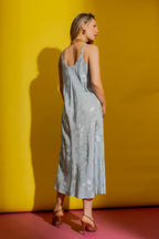 Pale Blue Bias Dress Pale Blue