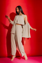 Stone Drawstring Cami