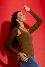 Cocoa Tencel Shrug