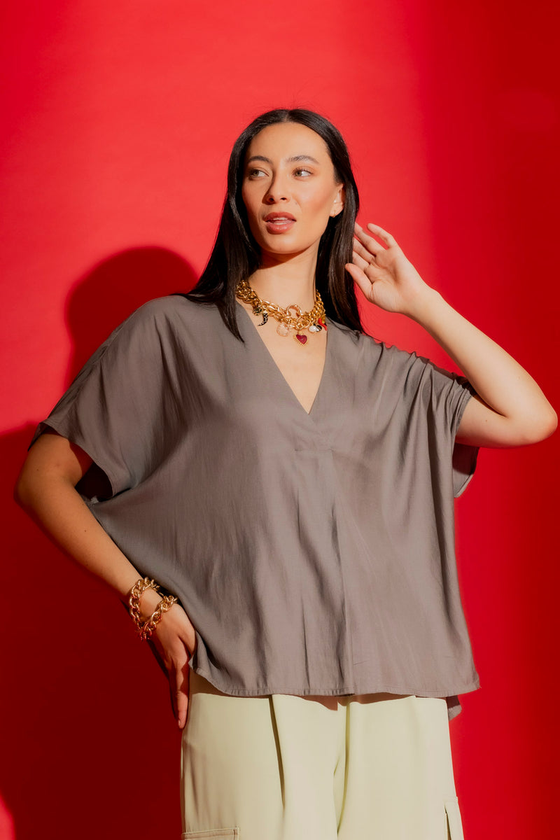 Taupe Bondi Top
