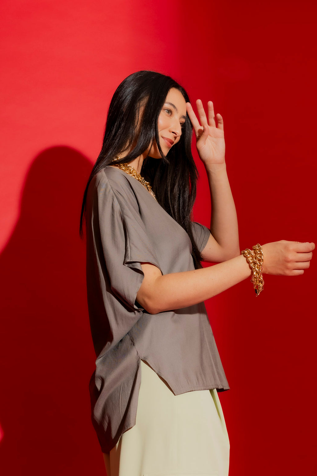 Taupe Bondi Top
