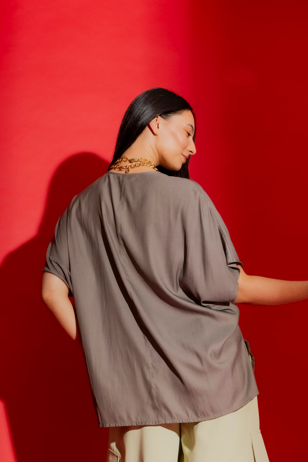 Taupe Bondi Top