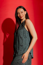 Forest Drawstring Cami