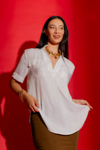 Ivory Cargo Blogger Shirt