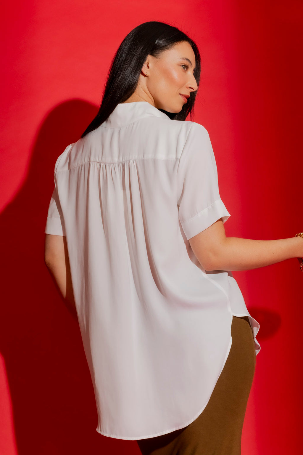 Ivory Cargo Blogger Shirt