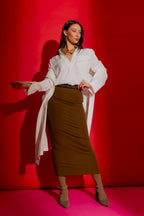 Ivory Cargo Blogger Shirt
