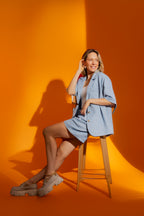 Light Blue Casual Shirt Light Blue