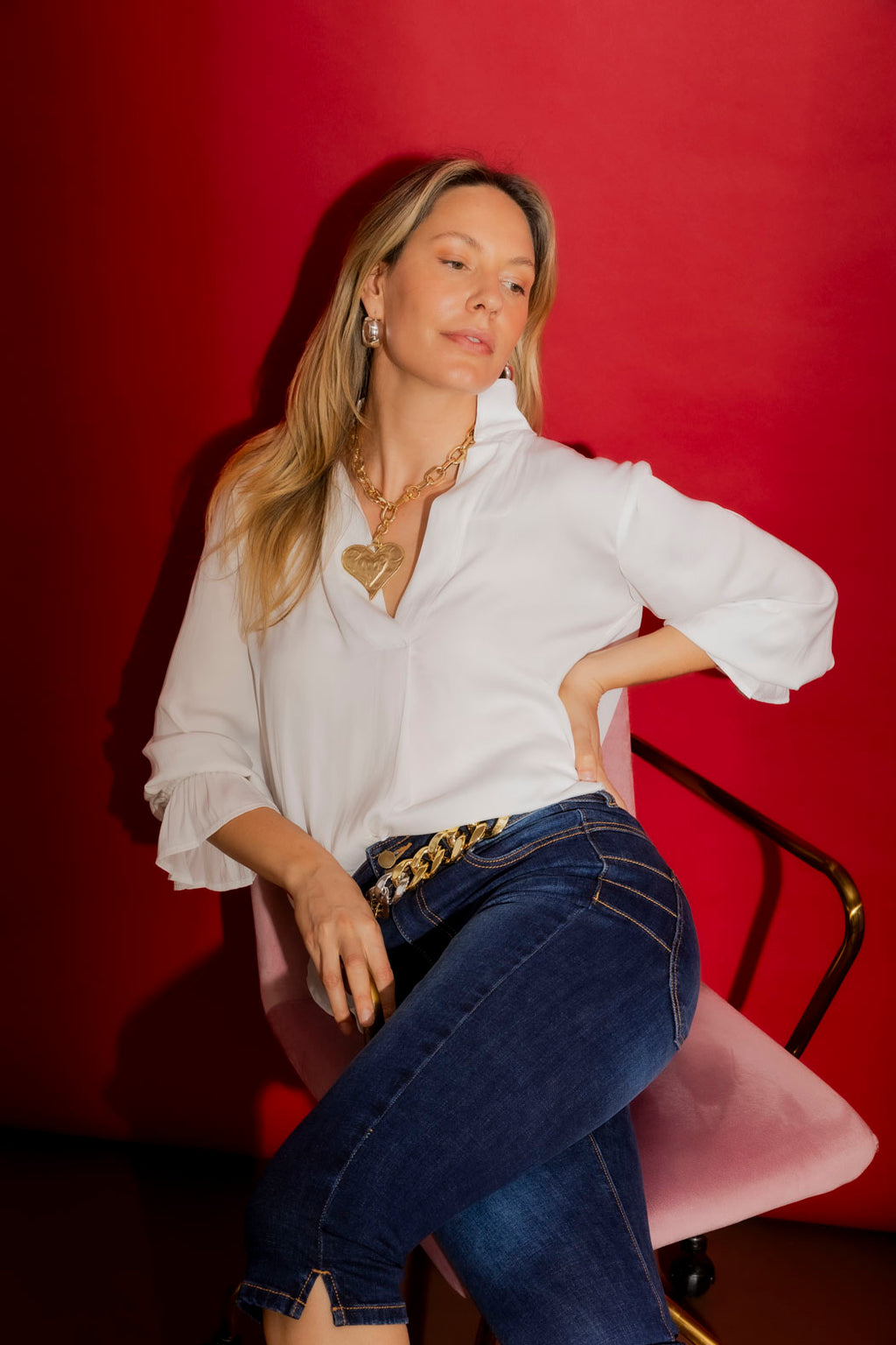 Mid Denim Miracle Capri Jean Mid Denim