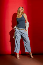 Dark Blue Tencel Body Cami Dark Blue