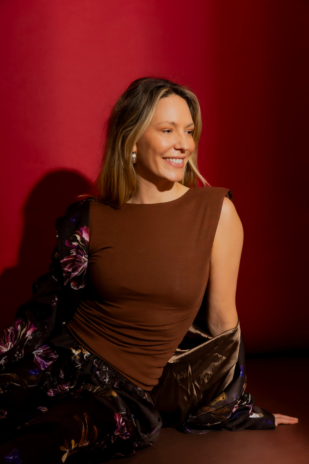 Brown Tencel Lust Cami