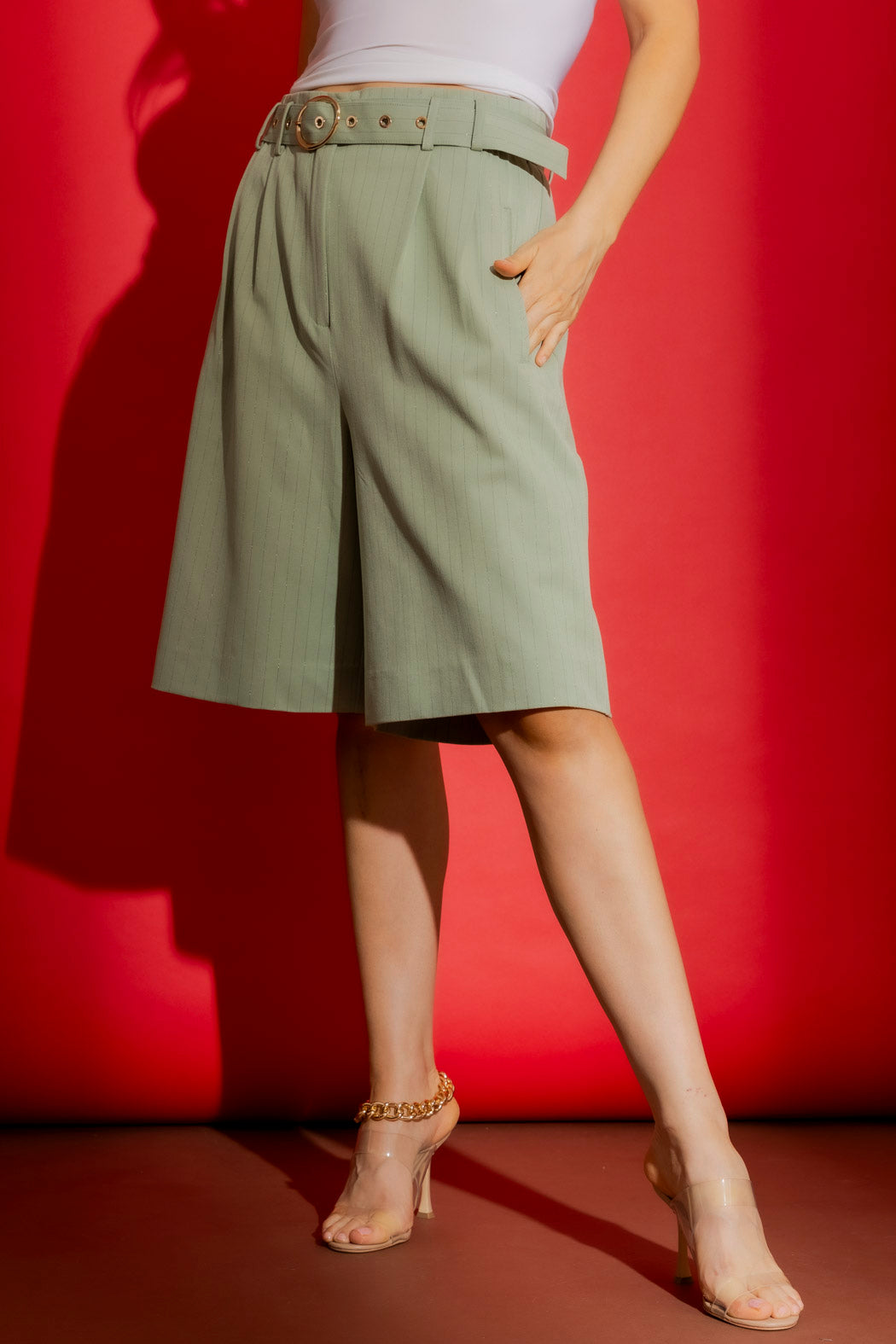 Mint Green Cleo Short
