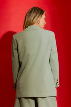 Mint Green Grandpa Blazer