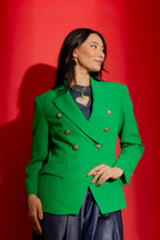 Green Euro Sisca Blazer