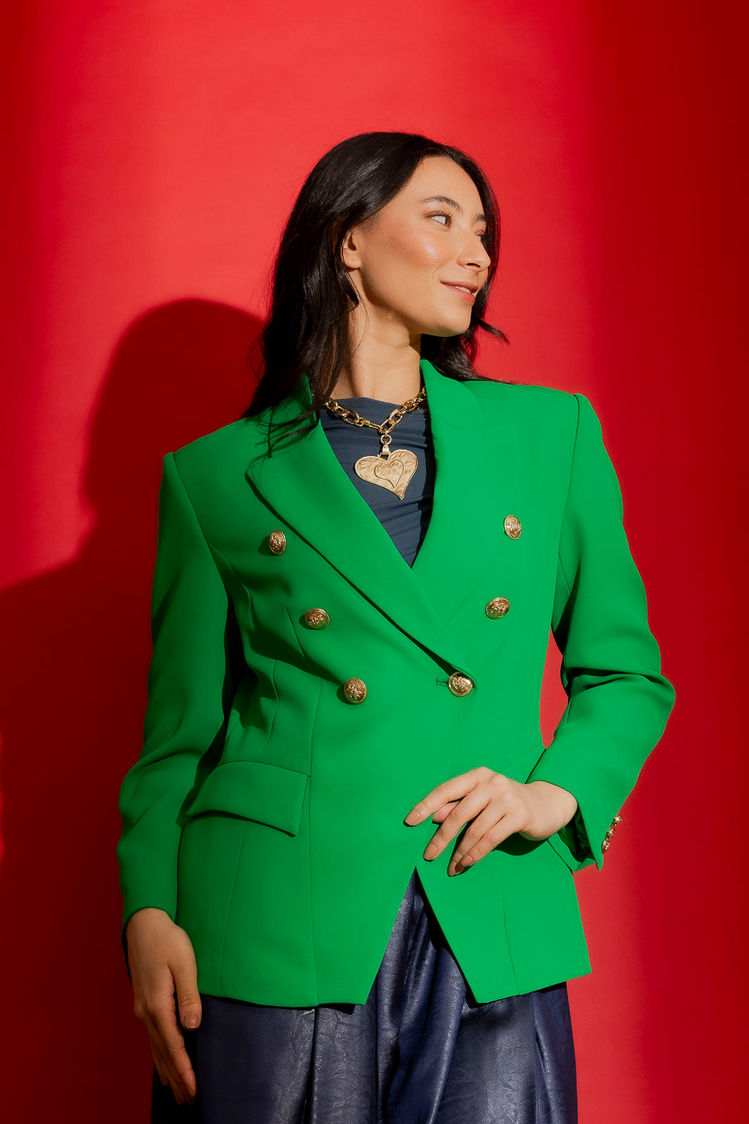 Green Euro Sisca Blazer