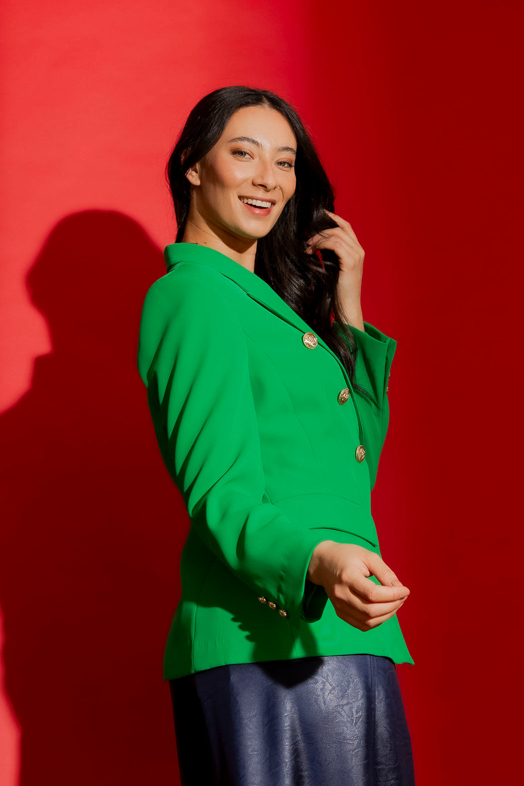 Green Euro Sisca Blazer