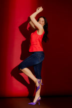 Dark Denim Miracle Capri Jean Dark Denim