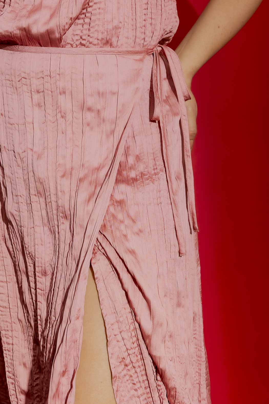 Pink Wrap Skirt