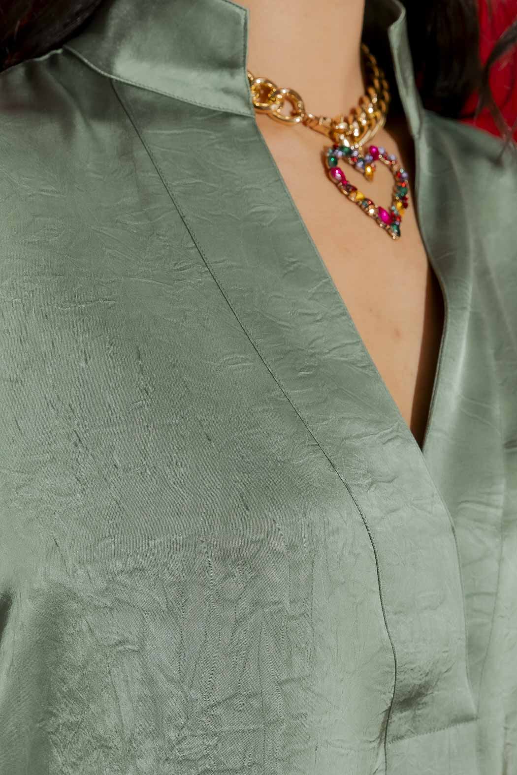 Mint Silky Milan Blogger