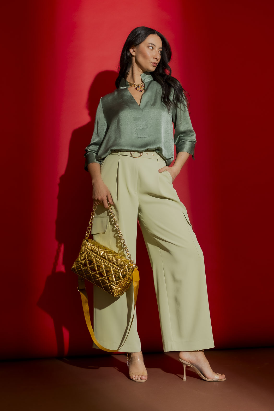 Mint Silky Milan Blogger