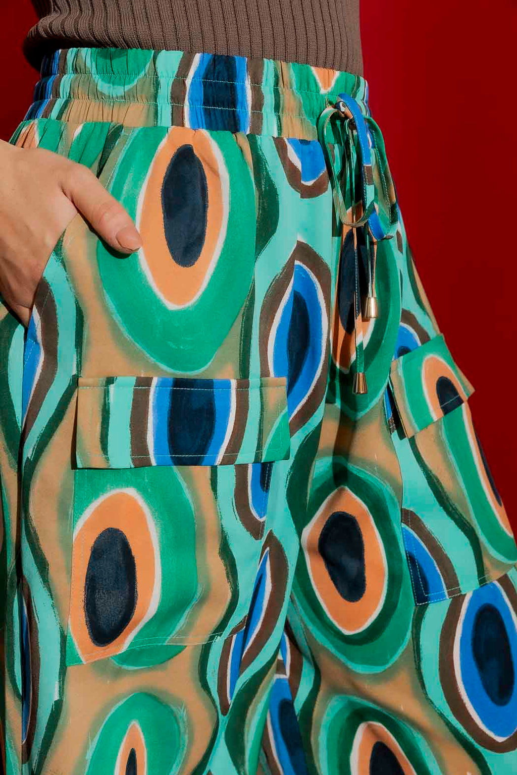 Green Cargo Culottes