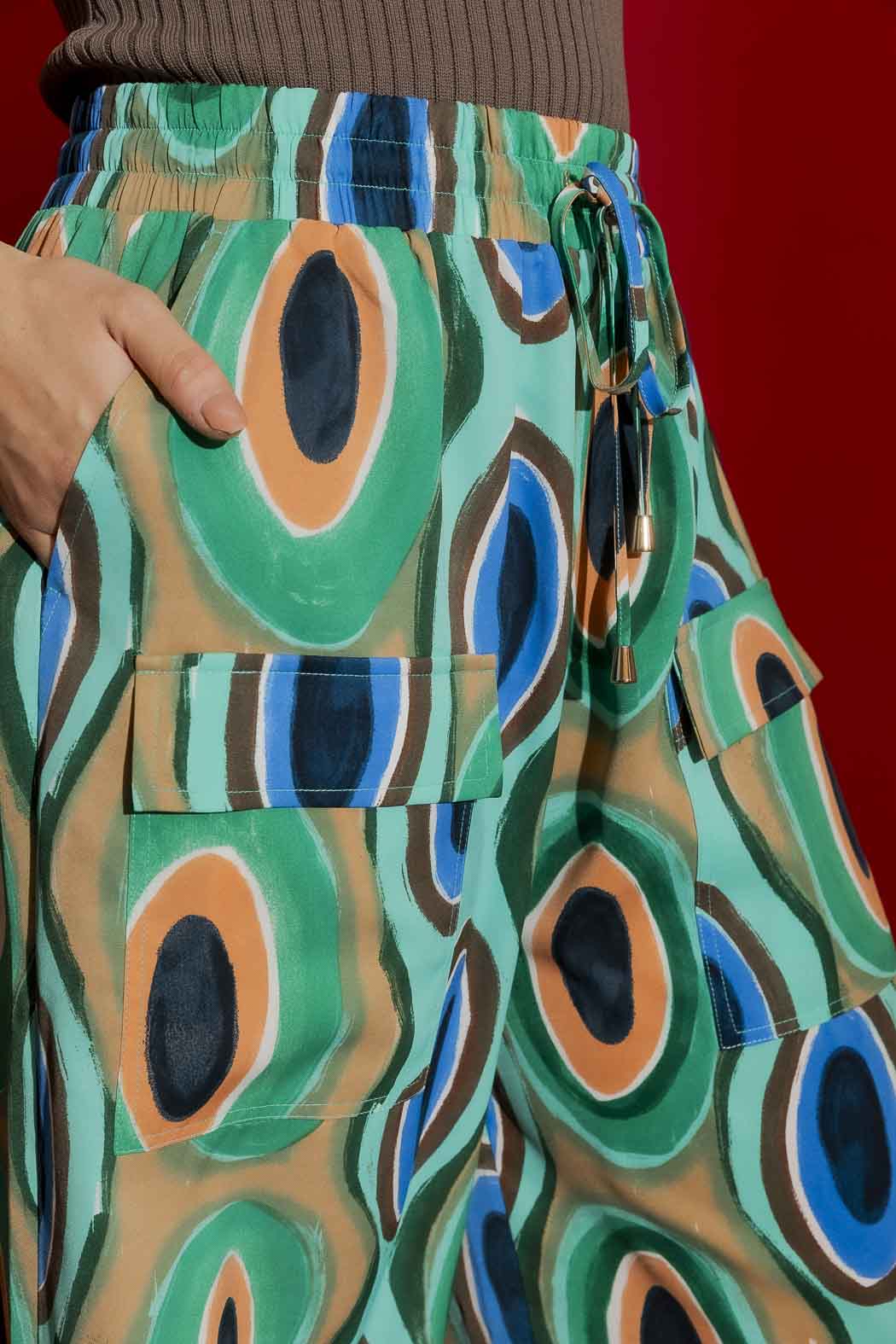 Green Cargo Culottes