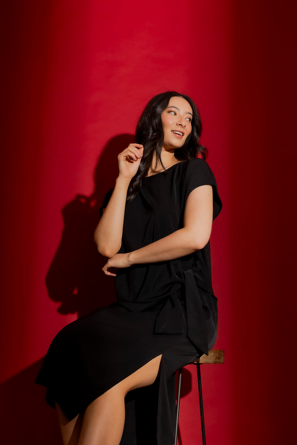 Black Harlow Dress